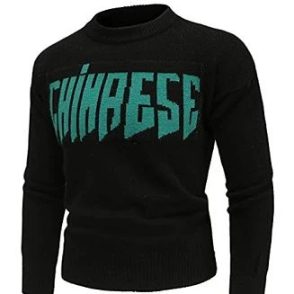 Men's Round Neck Pullover Sweater